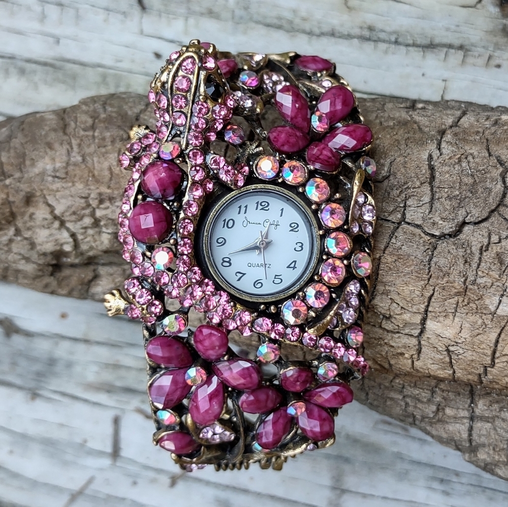 Jessica Carlyle Lizard Cuff Watch